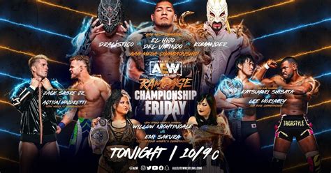 AEW Rampage Results (6/2/23): Multiple Title .